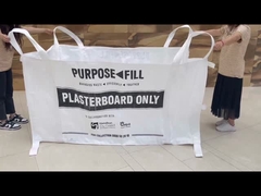 El salto inútil 100% de los PP 170gsm 1500kg de la Virgen empaqueta bolsos a granel del jumbo del SGS