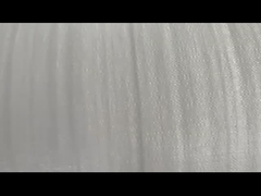 Los PP tubulares tejidos despiden la tela para la anchura blanca tejida los pp sin recubrimiento de la tela 120 de los bolsos grandes de los PP