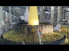 Tela tejida tubular colorida Rolls de los PP para la tela Rolls de los PP de los bolsos del maíz del grano