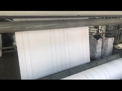 Anchuras sin recubrimiento tubular blanca de la tela tejida de los PP 120 para los bolsos grandes de los PP