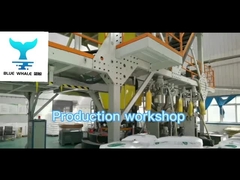 Película de embalaje de algodón amarillo PE Película de algodón con película adhesiva y no adhesiva